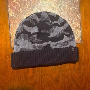 lululemon Black/Grey Camo Beanie